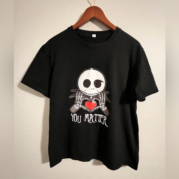 Tops - Jack Skellington   “you matter” t-shirt